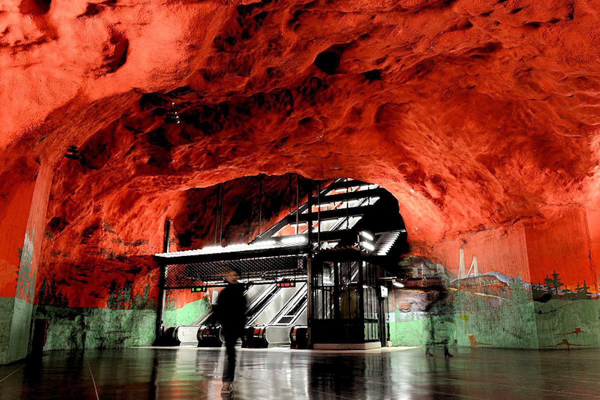 "T-Centralen Underground Station in Stockholm"