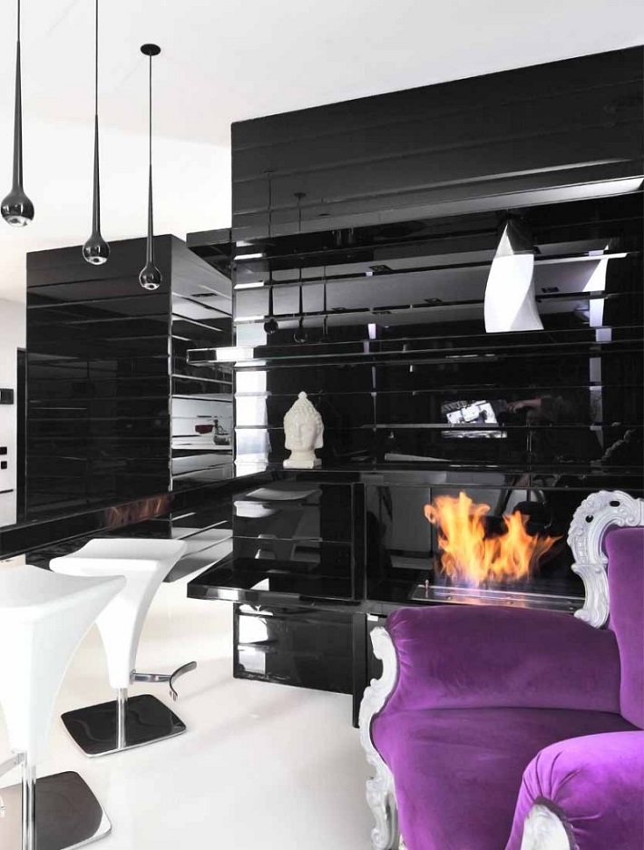 black-and-purple-interiors