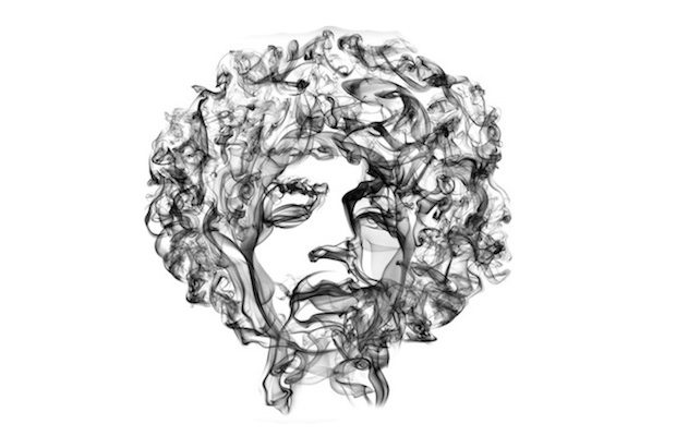 Octavian Mielu makes smoke portraits