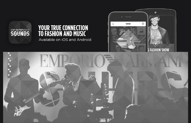 Emporio Armani Launches Music App