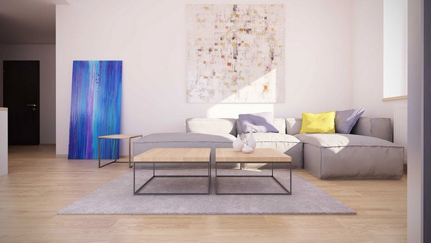 Design Inspirations - Artwork For Your Modern Living Room