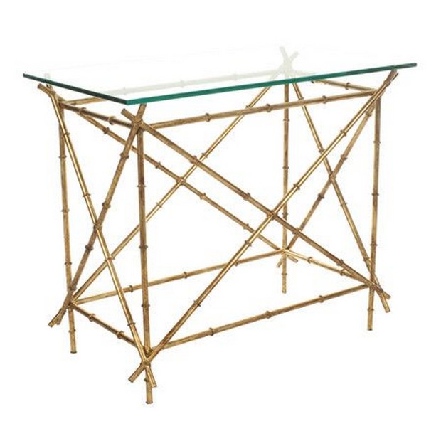 Glass console by Safavieh (2)