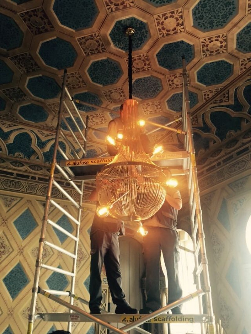 Turn on the lights for L'Chandelier- Boca do Lobo Exclusive Furniture