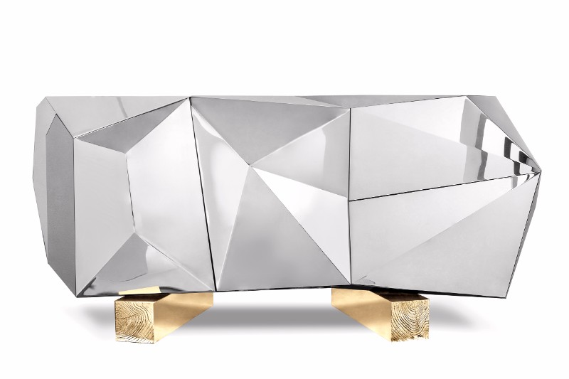 Boca do Lobo's Luxury Furniture: Diamond Modern Sideboard