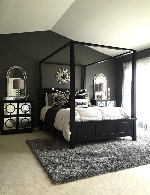 Master Bedroom Decor, Bedroom Ideas With Black Dresser