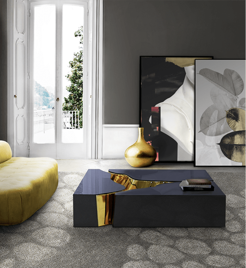 Table Centrale Lapiaz - Design de Luxe Sans Précédent