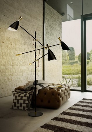 20 Modern Floor Lamps For The Luxury, Modern Living Room Floor Lamps