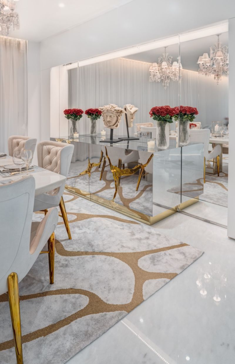 A Sense Of Glam And Sophistication Inside This Luxury Residence