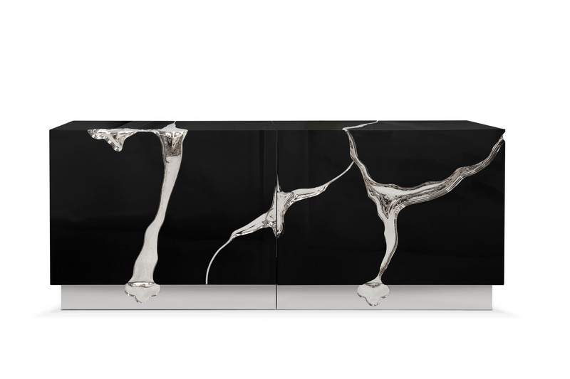 Lapiaz in Black, A Wicked Modern Furniture Creation
