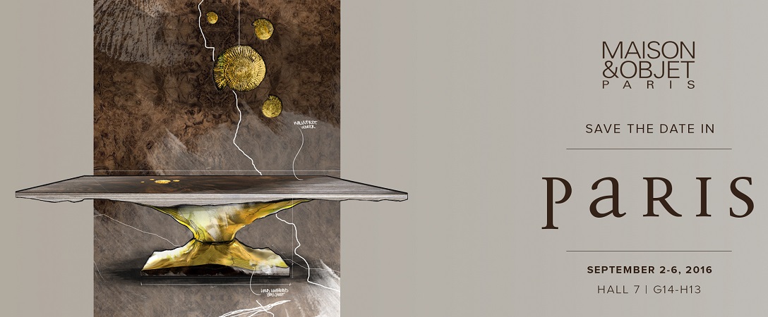 Maison et Objet Boca do Lobo Reveals New Dining Table at Maison et Objet MAISO OBJET 1